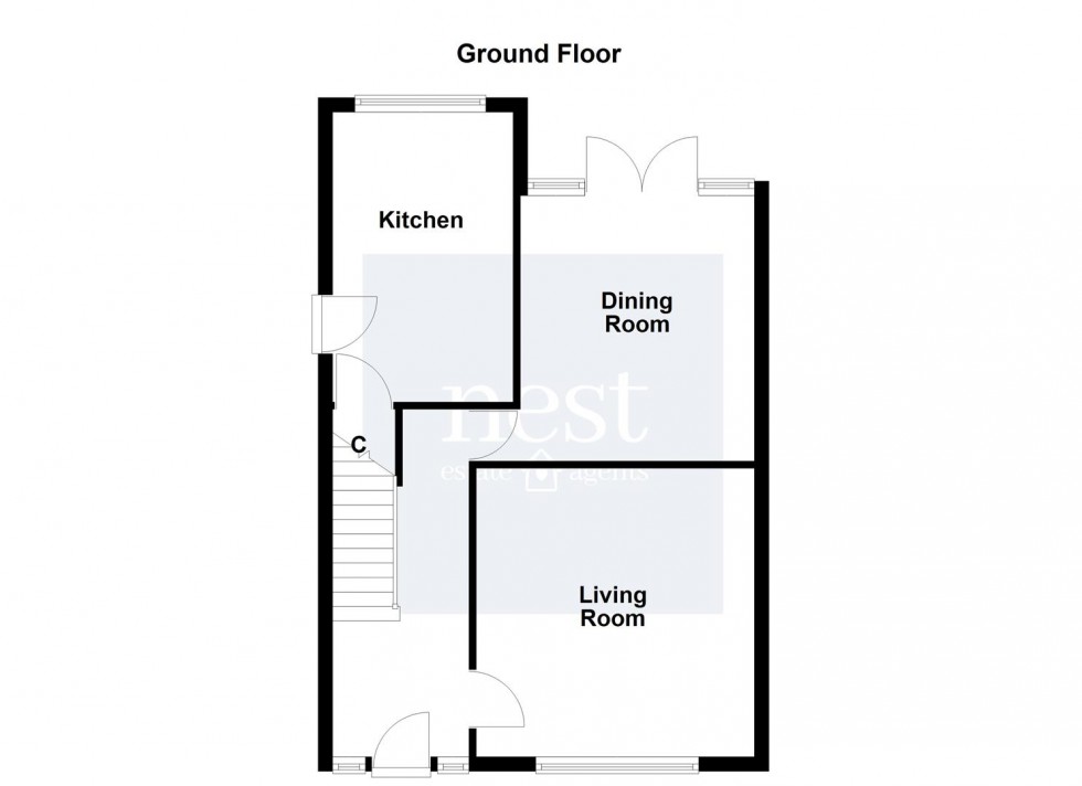 Floorplan for Park View, Sharnford, Leicester