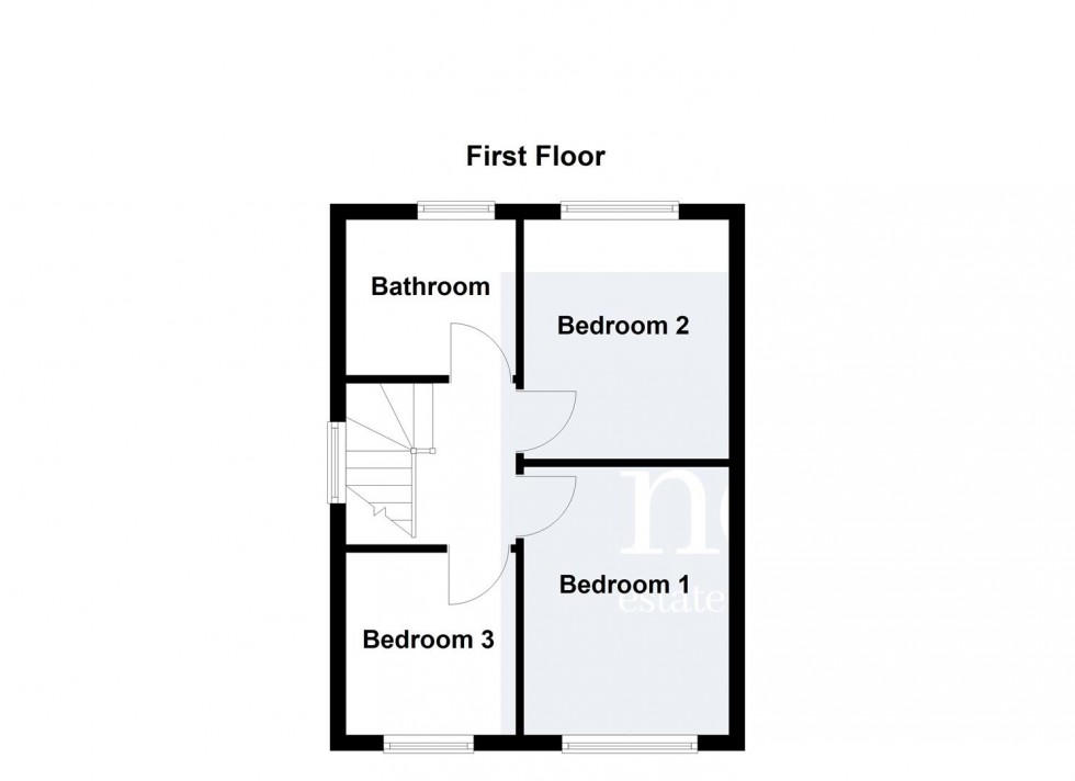 Floorplan for Pope Crescent, Enderby, Leicester
