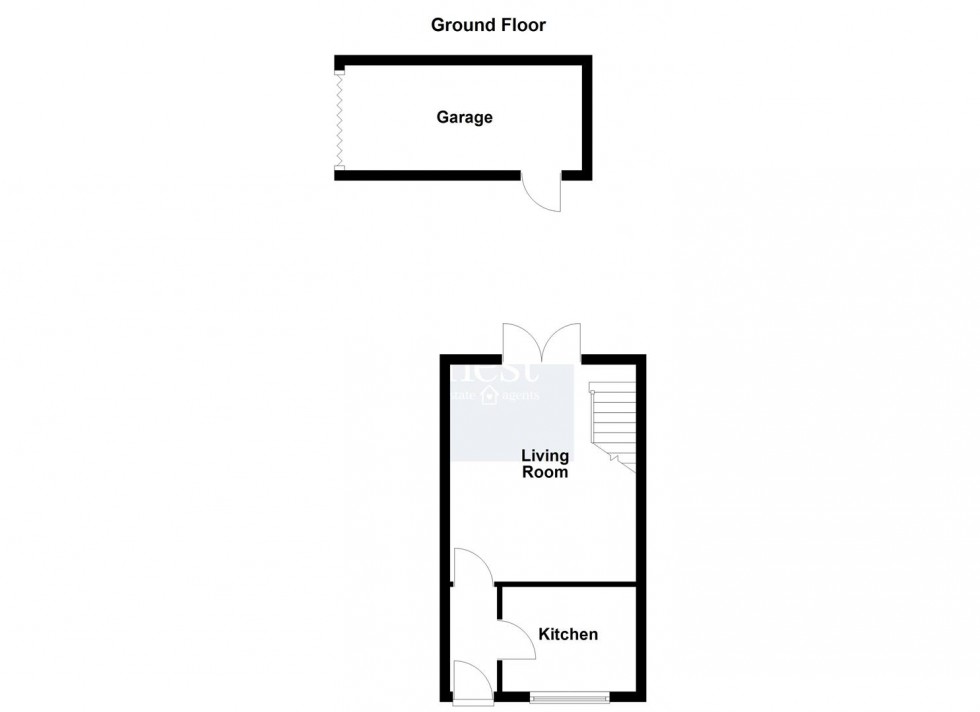 Floorplan for Scalborough Close, Countesthorpe, Leicester