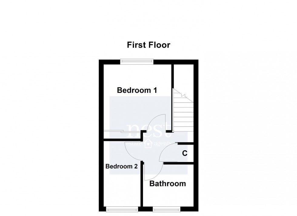 Floorplan for Scalborough Close, Countesthorpe, Leicester