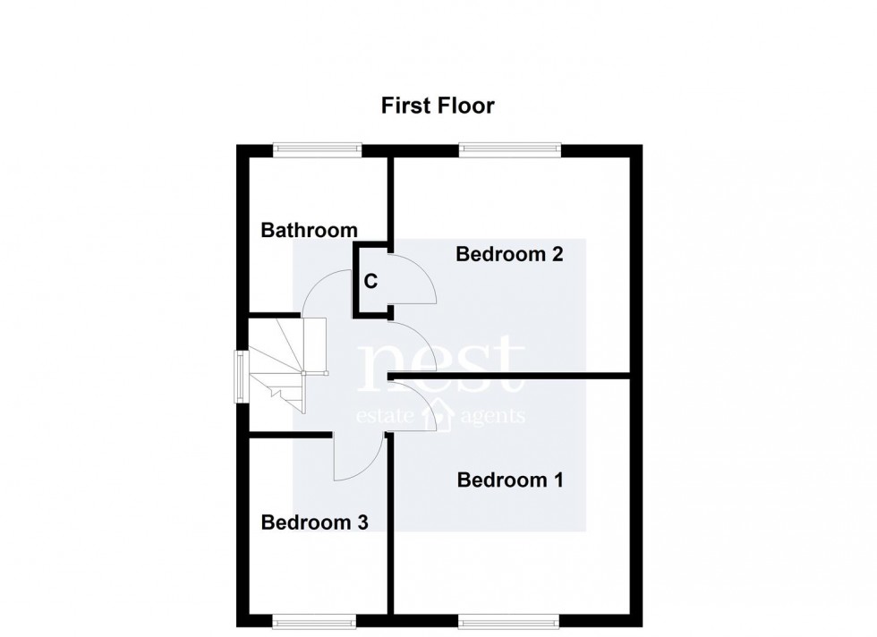Floorplan for Monica Road, Leicester