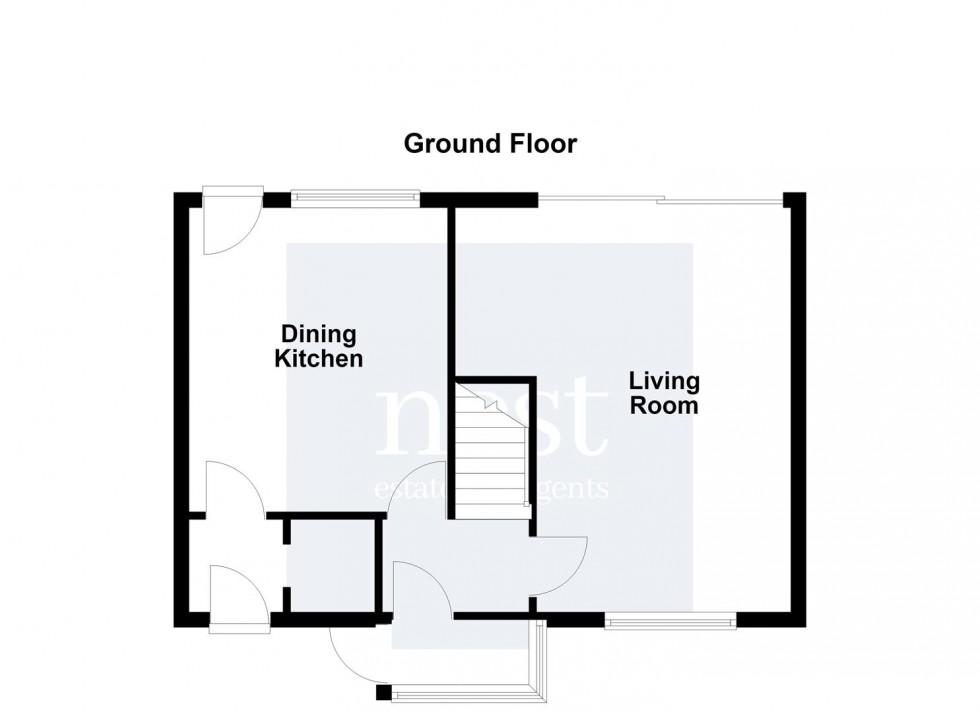 Floorplan for Pen Close, Leicester