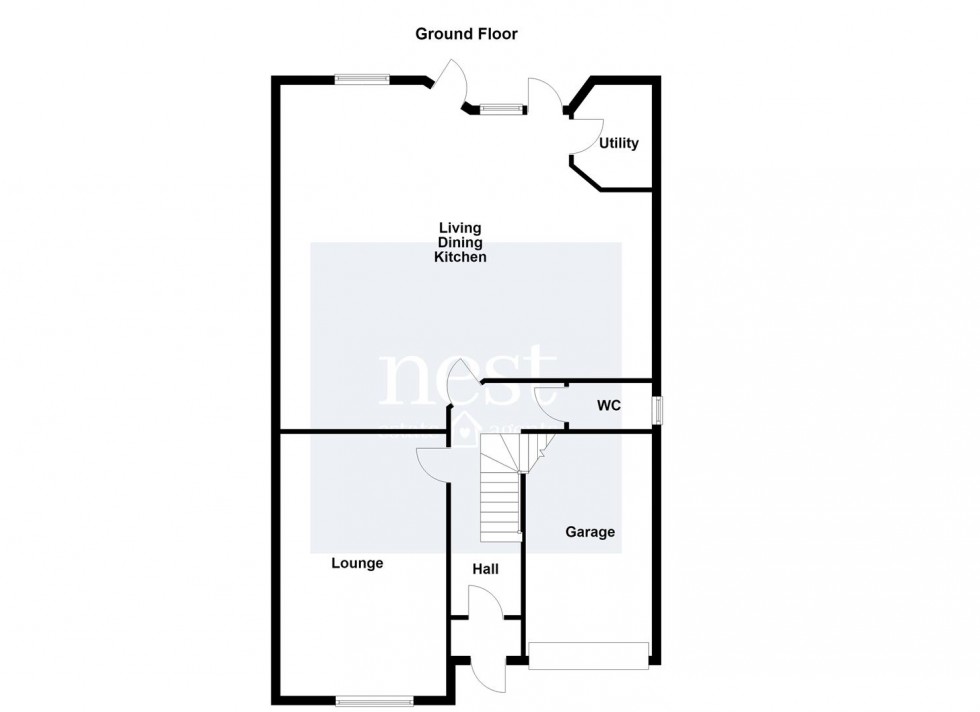Floorplan for Park Road, Cosby, Leicester