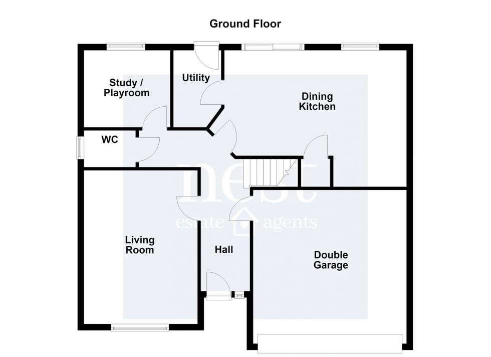Floorplan for Jubilee Way, Countesthorpe, Leicester