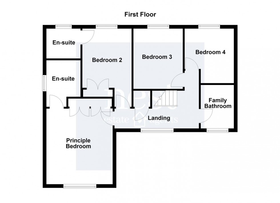 Floorplan for Jubilee Way, Countesthorpe, Leicester